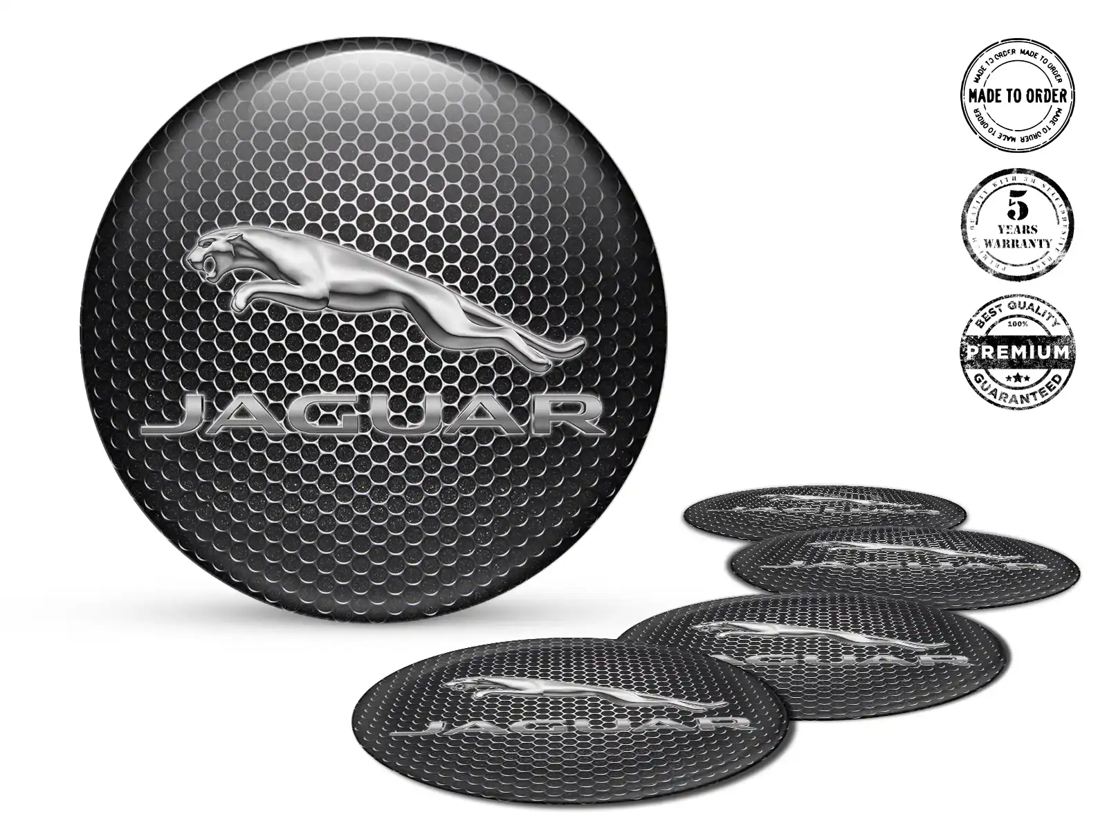 Jaguar Rim Stickers Edition Epoxy Dome Upgrade